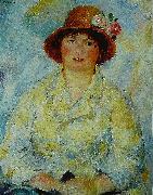 Pierre Auguste Renoir Portrait of Madame Renoir Sweden oil painting artist